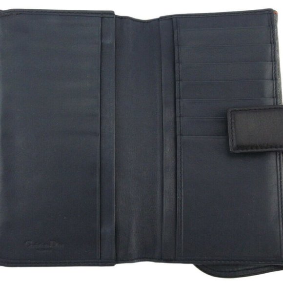 Dior wallet Trotter gray gray-based canvas �~ leather Auth T19109 - Picture 5 of 8